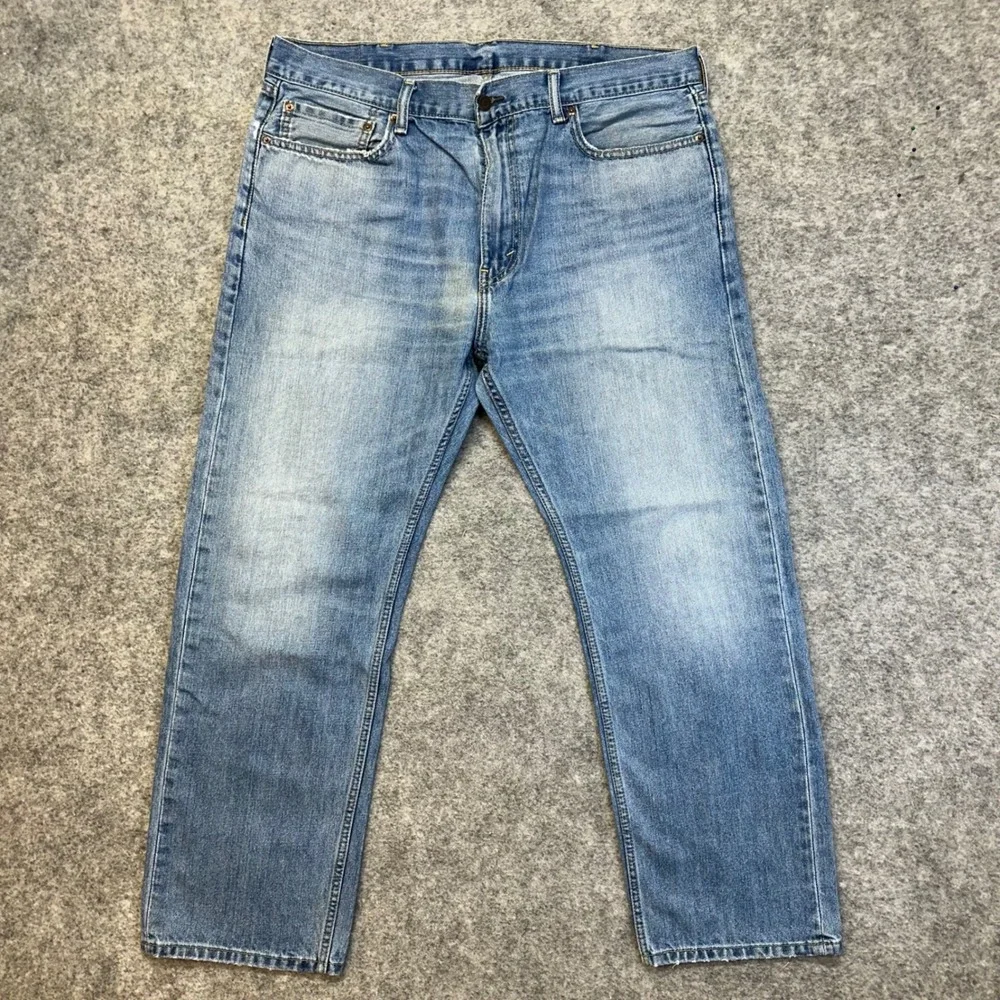 Lot of 5 Levi's 505 Straight Jeans Men's 38x30 Blue Denim Work Pants Bundle